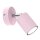 Wandlampe Kinderzimmer Rosa &Oslash; 8 cm schwenkbar GU10 Metall