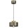 Stilvolle H&auml;ngelampe Metall in Gold &Oslash;20,5 cm E27 Loft