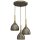 Loft Pendelleuchte Metall in Gold &Oslash;42 cm E27 stilvoll