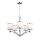 Kronleuchter ILVY Chrom 5xE27 &Oslash;64cm Pendellampe