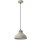 Loft H&auml;ngelampe Beige Metall &Oslash;21 cm E27 akzentuiert