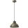 Loft H&auml;ngelampe in Gold Metall &Oslash;21 cm E27 akzentuiert