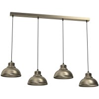 Loft Lampe &agrave; suspendre en m&eacute;tal dor&eacute;...