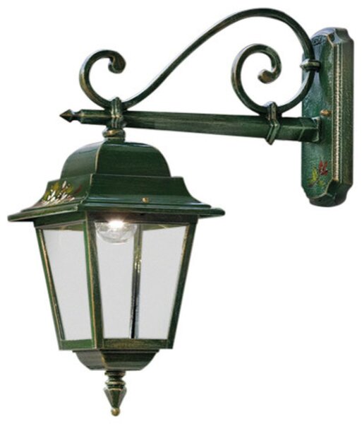 Lampe dextérieur mur aluminium E27 IP43 55 cm de haut