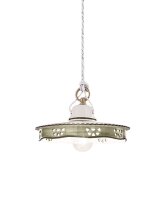 Suspension M&eacute;tal C&eacute;ramique E27 D : 23 cm...