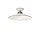 Deckenlampe Keramik Handarbeit E27 D: 30 cm rund Landhaus
