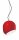 Lampe à suspendre céramique H : max. 150 cm rouge E27 rond
