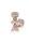 Wandlampe Keramik Up Down H: 25,5 cm Sandgrau E14