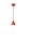 Suspension c&eacute;ramique ronde D : 11 cm H : max. 132 cm E14