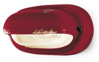 Lampe de salle de bain céramique verre E27 L : 24...