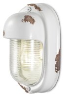 Lampe de salle de bain c&eacute;ramique verre H : 24 cm...