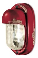 Lampe de salle de bain verre c&eacute;ramique E27 24 cm...