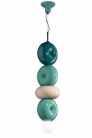 Lampe à suspendre Céramique Turquoise...