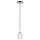 LED H&auml;ngelampe DARINA Nickel &Oslash;11cm Pendelleuchte