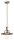 H&auml;ngelampe Metall &Oslash; 25 cm H: max. 132 cm E27 rund
