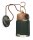 Wandlampe Metall Keramik E27 H: 33 cm Vintage Design