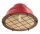 Deckenlampe Keramik &Oslash; 35 cm Rot Shabby Antik Rostbraun