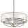 Deckenleuchte HIRA in Zinn verstellbar &Oslash;61cm Lampe