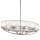 Deckenleuchte HIRA in Zinn k&uuml;rzbar B:91cm Lampe