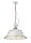 Lampe &agrave; suspendre c&eacute;ramique E27 H : max. 110 cm blanc shabby antique