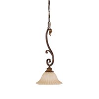 Pendelleuchte ANABELL 10 in Bronze Antik k&uuml;rzbar