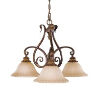 Pendelleuchte ANABELL 10 Bronze &Oslash;22cm verstellbar