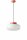Lampe &agrave; suspendre verre c&eacute;ramique E27 &Oslash; 37 cm H : max. 140 cm rond