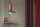 Lampe à suspendre céramique E27 ronde Ø 40 cm Crème Turquoise Orange