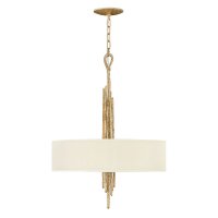 Pendelleuchte PALINA Creme Gold &Oslash;61cm H&auml;ngelampe