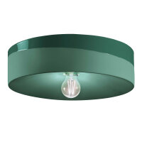 Plafonnier Céramique E27 D : 40 cm rond Vert...