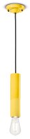 Lampe &agrave; suspendre c&eacute;ramique E27 ronde D :...
