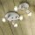 Deckenspot Metall Keramik verstellbar Ø 32 cm E14 rund