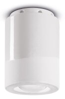 Spot luminaire plafond c&eacute;ramique rond D : 8,5 cm...