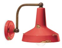 Applique métal céramique hauteur 21 cm E27...
