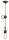 Pendelleuchte Keramik E27 H: max. 120 cm Vintage Design