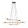 Lampe à suspendre réglable L : 93 cm H : max. 160 cm pour 6x E27