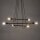 Lampe à suspendre réglable L : 93 cm H : max. 160 cm pour 6x E27