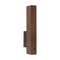 Applique LED bois métal 3000 K H : 31 cm...