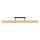 LED Deckenlampe Holz Metall 96 cm lang H: 16,5 cm 3000 K