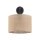 Wandlampe mit Schalter Jute E27 H: 30 cm Boho RIANNE