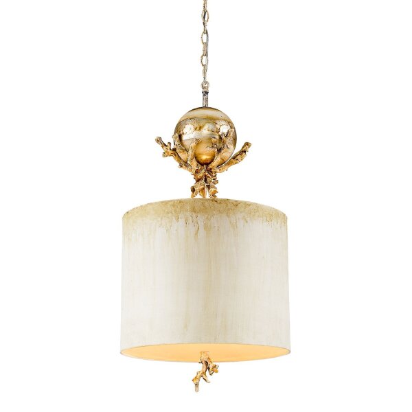 Suspension ELIF Ø38cm Crème à raccourcir Lampe à suspendre