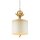Suspension ELIF &Oslash;38cm Cr&egrave;me &agrave; raccourcir Lampe &agrave; suspendre