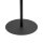 Lampadaire 158 cm Métal Jute Noir Marron E27 Moderne
