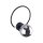 Applique Métal Verre fumé G9 Noir Graphite Boule Abat-jour