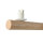 Lampe à suspendre bois métal verre L : 90 cm 7x G9 Moderne