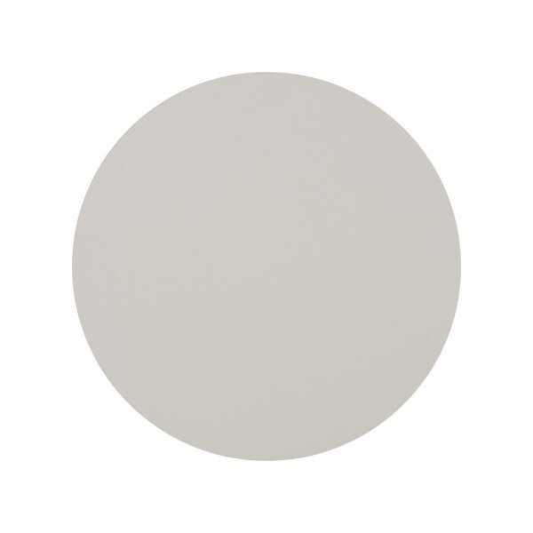 Wandlampe rund Ø 20 cm klein Metall Beige 2x G9 indirekt