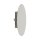 Wandlampe rund Ø 20 cm klein Metall Beige 2x G9 indirekt