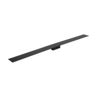 Applique murale LED Métal noir 100 cm de long 3000...