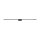 Applique murale LED Métal noir 100 cm de long 3000 K indirect