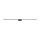 Applique LED brune 100 cm de long indirecte 3000 K métal
